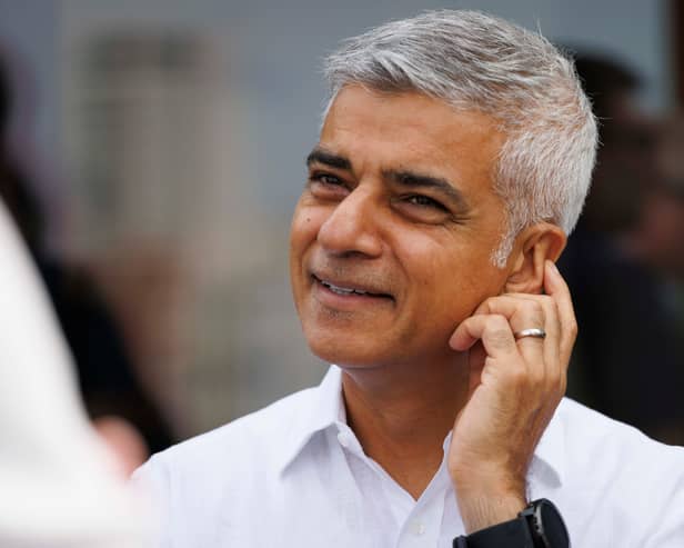 The mayor of London, Sadiq Khan, reiterated his belief that the ULEZ expansion was “difficult”, but “necessary to tackle air pollution and the climate crisis”.  Credit: Belinda Jiao/Getty Images.