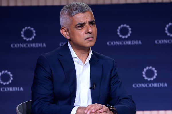 London mayor Sadiq Khan is in the US to “bang the drum” for London and talk climate change. Credit: John Lamparski/Getty Images for Concordia Summit.