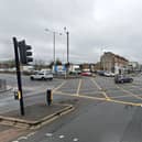 The traffic lights at the Clockhouse Junction were hit with intermittent issues due to damaged cables. Credit: Google.