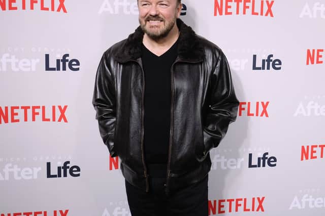 Ricky Gervais is set to end the year with a couple of shows at the OVO Arena Wembley.  (Photo credit: Getty Images) 