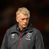 West Ham boss David Moyes. 
