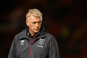 West Ham boss David Moyes. 