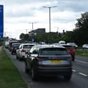 The data shows that in 2022, 167,663 ULEZ fines were issued to vehicles registered outside of the UK. Credit: Justin Tallis/AFP via Getty Images.