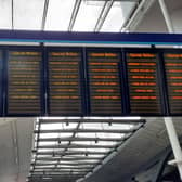 All trains were cancelled from London Bridge station on October 4 due to Aslef train strikes