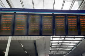 All trains were cancelled from London Bridge station on October 4 due to Aslef train strikes