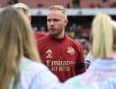 Arsenal head coach Jonas Eidevall has signed a new contract with the club. Cr. Getty Images