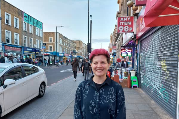 Green Party candidate for mayor of Hackney, and mayor of London, Zoë Garbett. Credit: Ben Lynch.