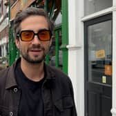 Matt, a Crouch End resident outside the recently closed Banner’s Cafe