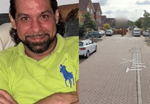 Luke Blackmore, 42, was stabbed to death on Typhoon Way, Sutton