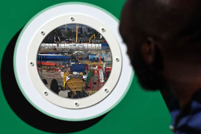 Work was paused at Euston station in February, after costs had risen to £4.8 billion, against an initial budget of £2.6bn. Credit: Henry Nicholls/AFP via Getty Images.