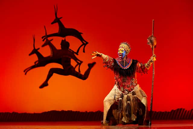 Disney’s The Lion King. Photo by Brinkoff and Mogenburg.
