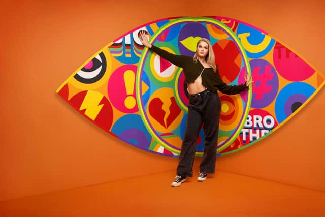 Hallie is the only Londoner in the Big Brother 2023 house so far. (Photo credit: ITV) 