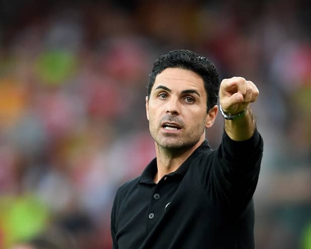 Arsenal manager Mikel Arteta.