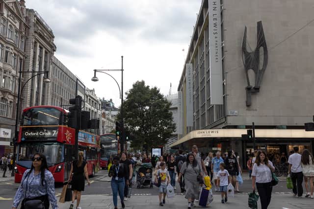 Oxford Street is one of London’s flagship shopping destinations. Credit: Dan Kitwood/Getty Images.
