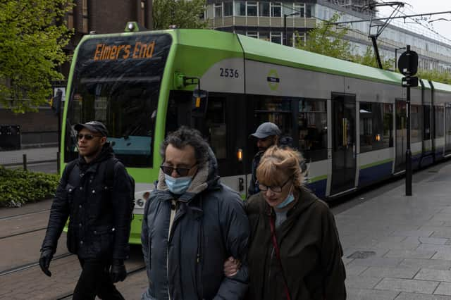 No trams east of East Croydon will be running while works are ongoing. Credit: Dan Kitwood/Getty Images.