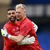 David Raya and Aaron Ramsdale are competing for the starting spot (Image: Getty Images)