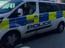 A Met Police vehicle. (Photo by André Langlois)