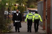 The Met Police has increased its patrols across London following the outbreak of war in the Middle East. Credit: Daniel Leal/AFP via Getty Images.