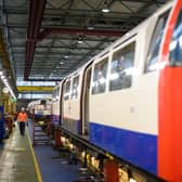 A Bakerloo Line carriage at Stonebridge Park Depot in 2021. (Photo by Leon Neal/Getty Images)