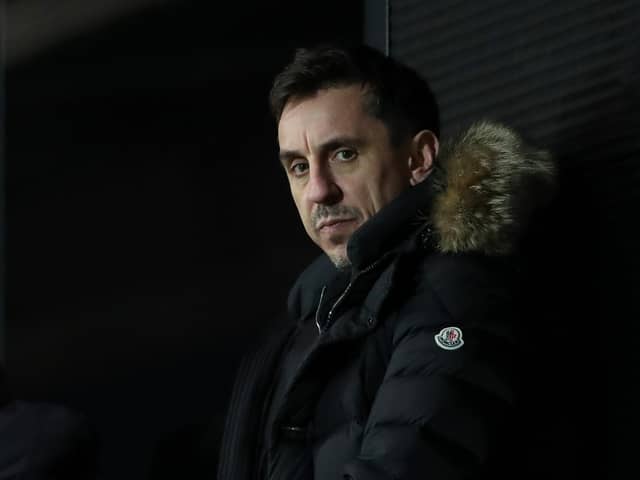 Gary Neville has been critical of Arsenal boss Mikle Arteta after a 2-2 draw with Chelsea. (Getty Images)