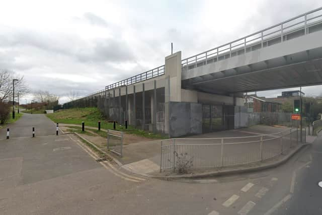 The site of the proposed Surrey Canal station in south London. Credit: Google.