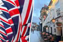 Three teenagers have been arrested after reports of a Union Jack being taken. (Photo by SWNS)