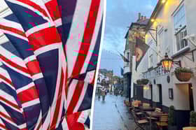 Three teenagers have been arrested after reports of a Union Jack being taken. (Photo by SWNS)