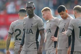 Yves Bissouma of Tottenham Hotspur during the Premier League match between Luton Town and Tottenham Hotspur (Photo by Henry Browne/Getty Images)