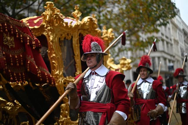 This year's Lord Mayor's Show is to take place on Saturday, November 11. Credit: Daniel Leal/AFP via Getty Images.