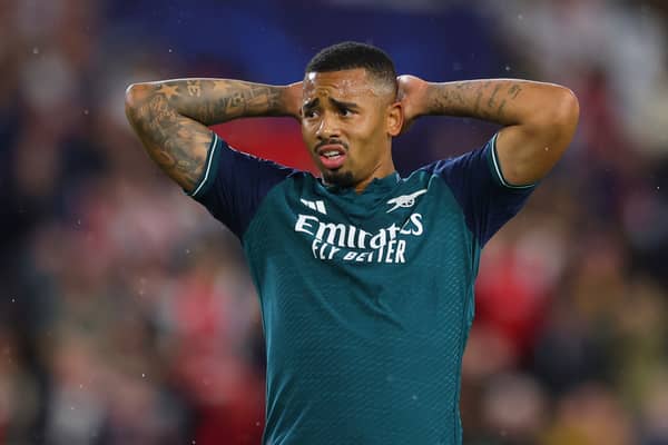 Gabriel Jesus is likely to miss out this weekend. 