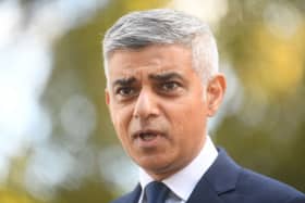 The mayor of London Sadiq Khan