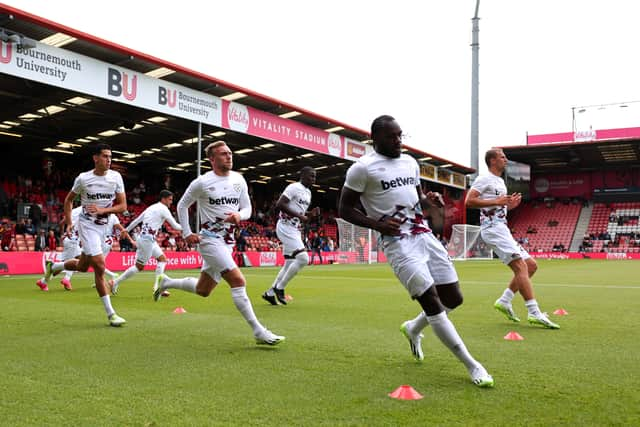 Michail Antonio linked his teammate with a move to Liverpool (Image Getty Images)