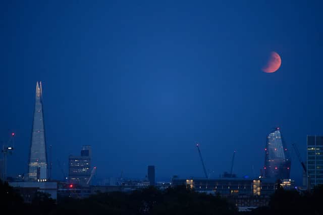 Where Londoners can head to see the October partial Lunar Eclipse. (Photo credit: Getty Images)