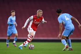 Arsenal prodigy Mika Biereth is making a strong impression at Motherwell. (Getty Images)