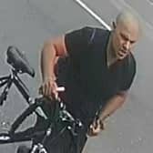 Police would like to speak to  this man, following the death of a cyclist in Hackney. (Photo by MPS)