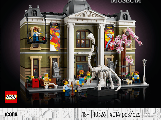 LEGO's Natural History Musuem set (LEGO)
