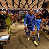  Reece James of Chelsea leads their side onto the pitch prior to the Premier League Summer Series match (Photo by Kevin C. Cox/Getty Images for Premier League)