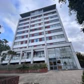 Lumiere Building, a 71-flat apartment block in Forest Gate, Newham, east London. 
 (Photo by SWNS)