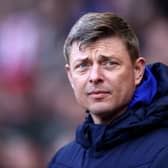 Jon Dahl Tomasson, Manager of Blackburn Rovers, looks on prior to the Emirates FA Cup Quarter Final match (Photo by Naomi Baker/Getty Images)