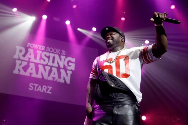 When 50 Cent fans can expect the rapper's London O2 Arena shows to start and finish. (Photo credit: Getty Images)