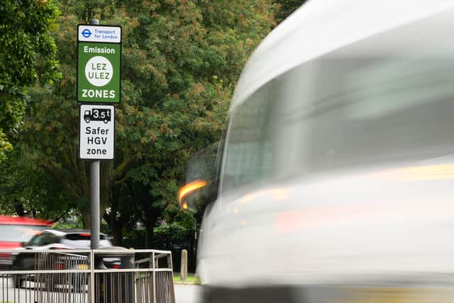 Since it was expanded on August 29, the ULEZ means most drivers of non-compliant vehicles in London are liable to pay the £12.50 charge. Credit: Leon Neal/Getty Images.