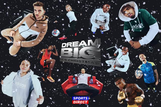The Sports Direct Christmas ad was premiered on Thursday (Image: Sports Direct)