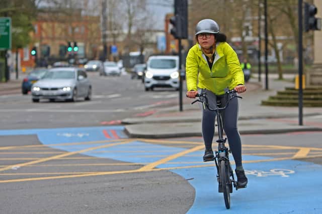 The London Cycling Campaign has revealed the most dangerous junctions for cyclists and pedestrians in the capital in 2023. Credit: Susannah Ireland/AFP via Getty Images.