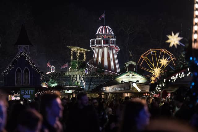London’s annual Hyde Park festive attraction will be back at the greenspace next week. (Getty Images)