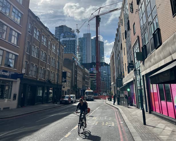 Curtain Road, Hackney. (Photo by André Langlois)
