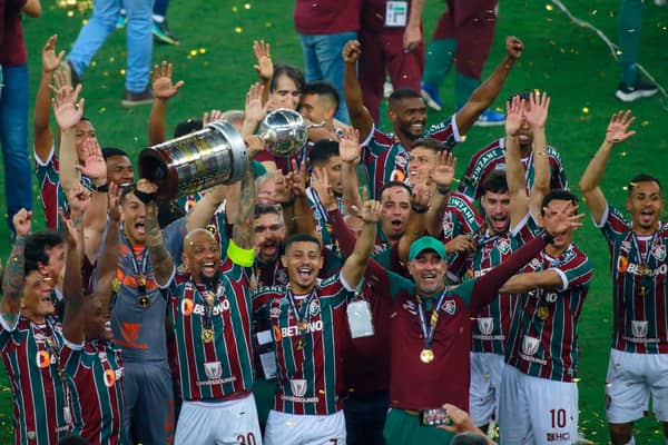 Fluminense were crowned champions of the Copa Libertadores. (Getty Images)