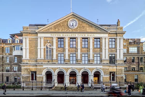 The former Royal London Hospital, now Tower Hamlets Council's town hall. Credit: Historic England.