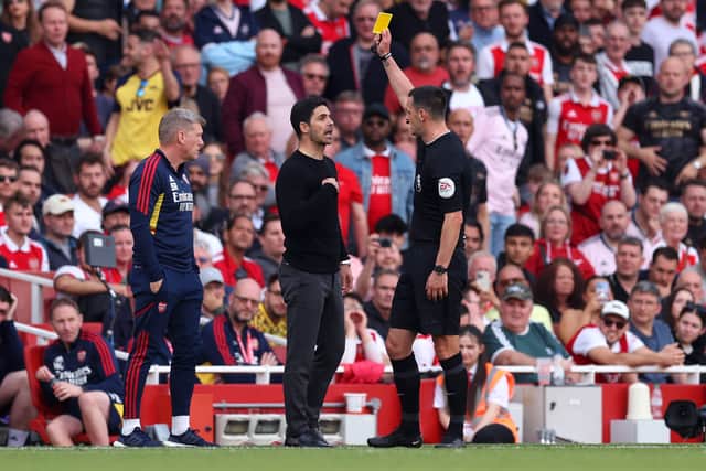 Mikel Arteta is not afraid to criticise referees (Image: Getty Images)