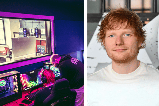 Ed Sheeran is a patron of Access Creative College. (Photo by Access Creative College/Getty)  