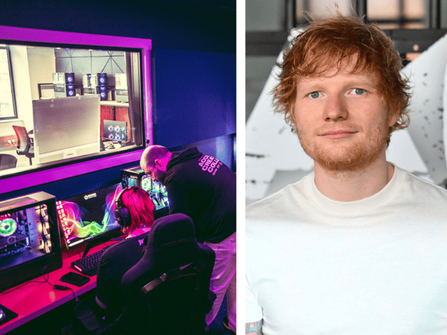 Ed Sheeran is a patron of Access Creative College. (Photo by Access Creative College/Getty)  